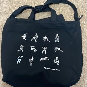 Women print tote